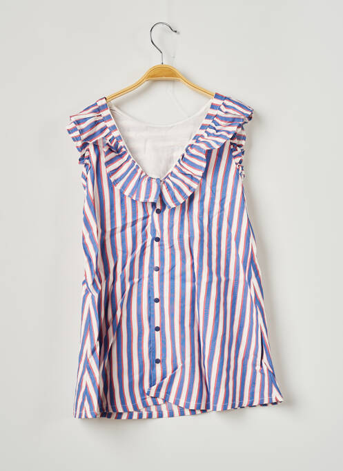 Rochie midi albastru JEAN BOURGET fată