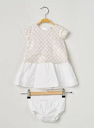 Set șort țesătură poplin roz LILI GAUFRETTE fille