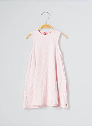 Rochie midi roz LILI GAUFRETTE fată