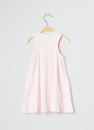 Rochie midi fără mâneci fără mâneci roz LILI GAUFRETTE fată