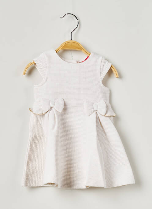 Rochie midi alb LILI GAUFRETTE fată