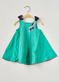 Rochie midi fără mâneci fără mâneci verde CATIMINI fată