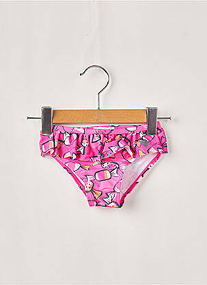 Chiloți de baie roz CATIMINI fată