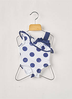 Costum de baie dintr-o singură piesă albastru LILI GAUFRETTE fată