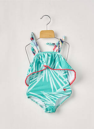 Costum de baie dintr-o singură piesă verde CATIMINI fată