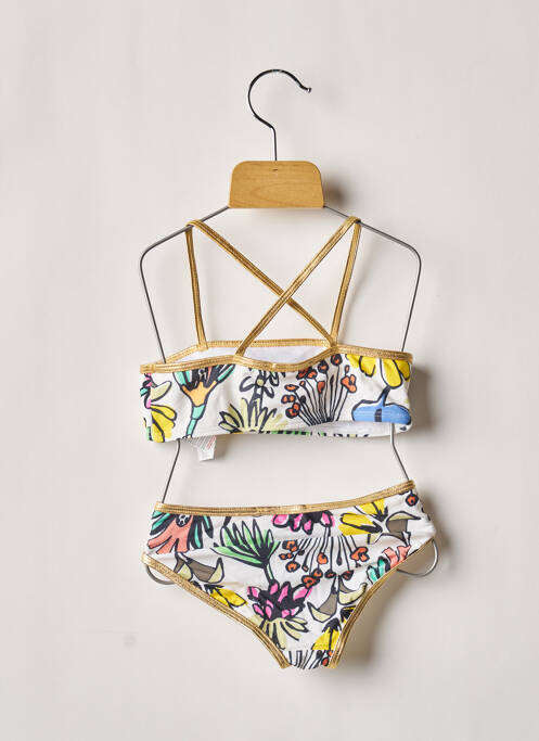 Costum de baie din două piese alb CATIMINI fată