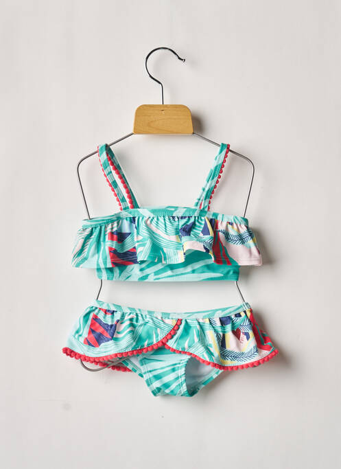 Costum de baie din două piese verde CATIMINI fată