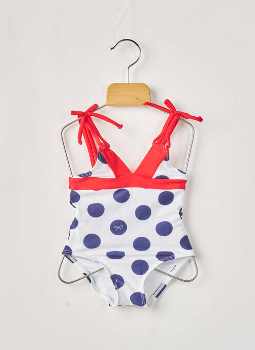 Costum de baie dintr-o singură piesă albastru LILI GAUFRETTE fată