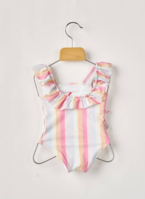 Costum de baie dintr-o singură piesă roz LILI GAUFRETTE fată