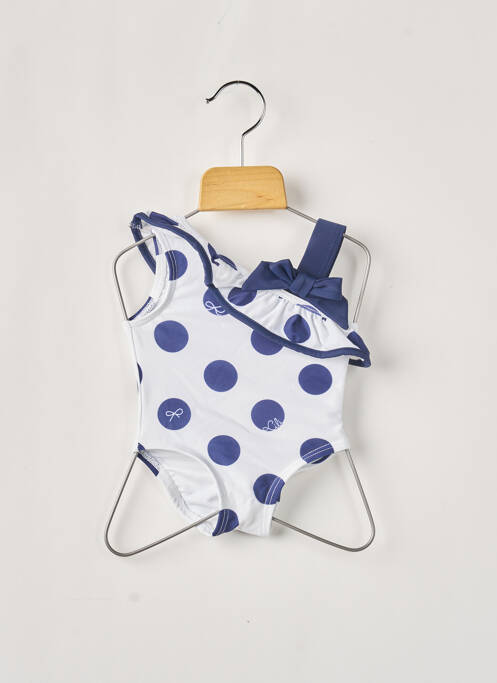 Costum de baie dintr-o singură piesă albastru LILI GAUFRETTE fată