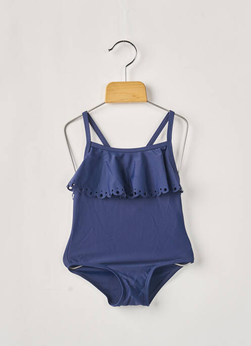 Costum de baie dintr-o singură piesă albastru LILI GAUFRETTE fată