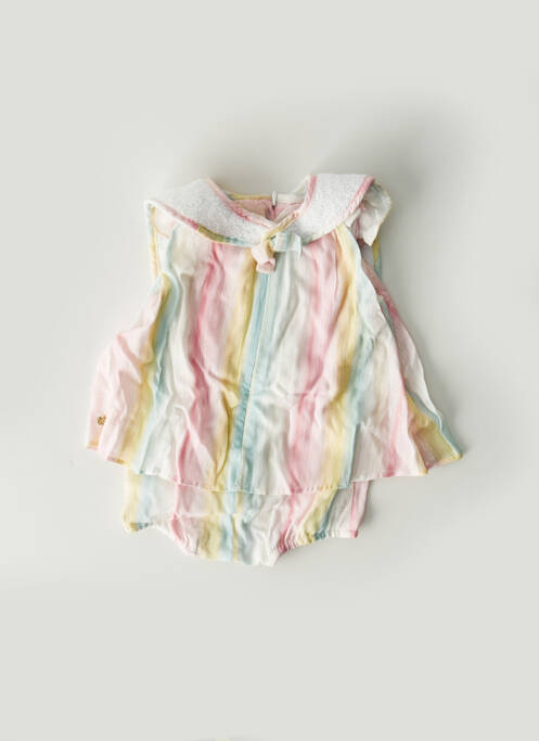 Bavetă alb LILI GAUFRETTE fată