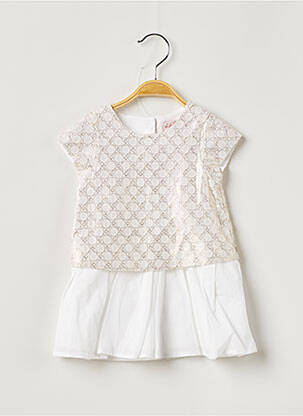 Rochie midi alb CATIMINI fată