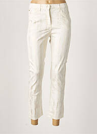 Pantalon 7/8 elasticitate mărime normală bej JULIE GUERLANDE femme