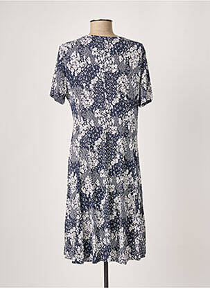 Rochie scurtă mâneci scurte mâneci scurte albastru DIANE LAURY femeie