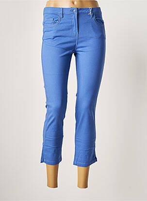 Pantalon trei sferturi albastru C'EST BEAU LA VIE femeie