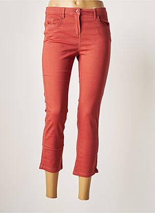 Pantalon trei sferturi portocaliu C'EST BEAU LA VIE femeie