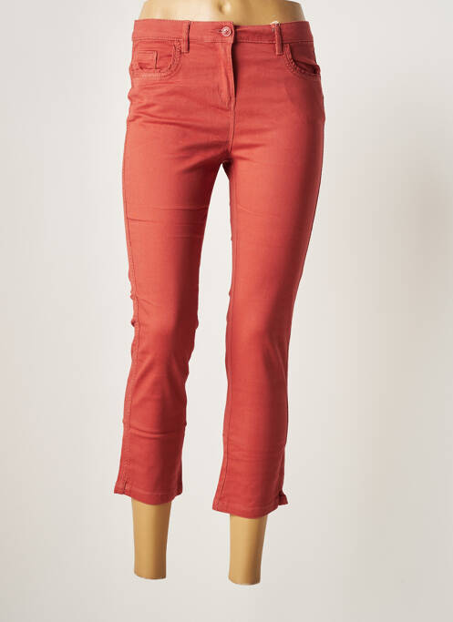 Pantalon trei sferturi portocaliu C'EST BEAU LA VIE femeie