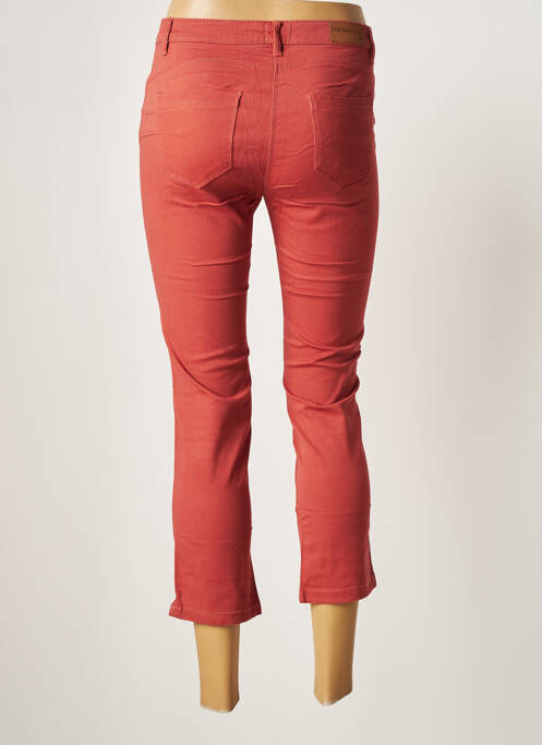 Pantalon trei sferturi portocaliu C'EST BEAU LA VIE femeie