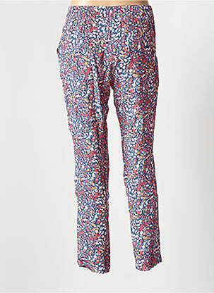 Pantalon 7/8 țesătură poplin mărime normală roșu C'EST BEAU LA VIE femeie