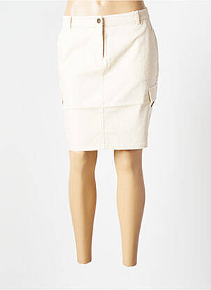 Fustă scurtă bej C'EST BEAU LA VIE femeie