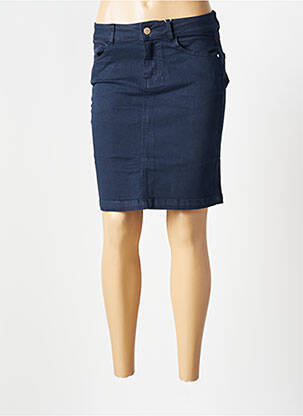 Fustă scurtă albastru C'EST BEAU LA VIE femeie