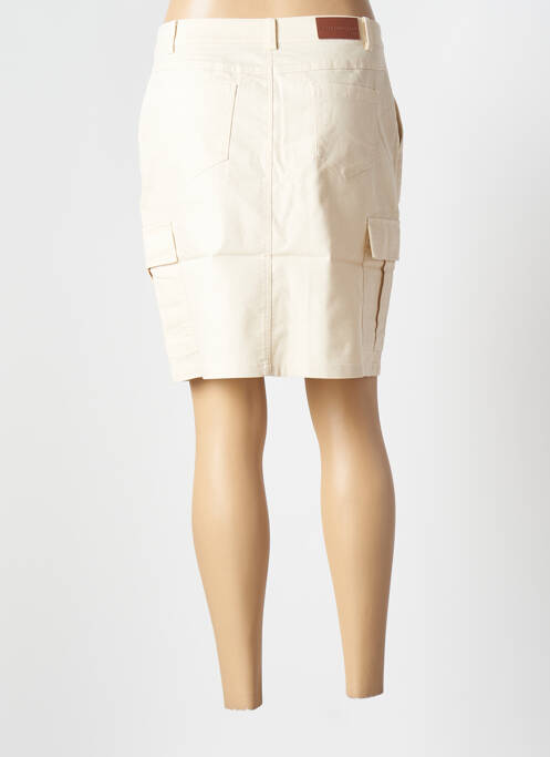 Fustă scurtă bej C'EST BEAU LA VIE femeie