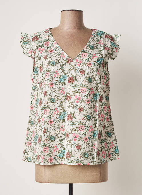 Top verde C'EST BEAU LA VIE femeie