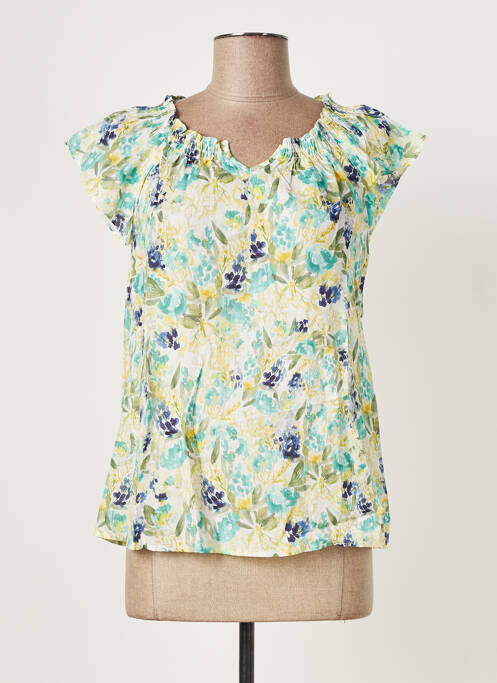 Top verde C'EST BEAU LA VIE femeie