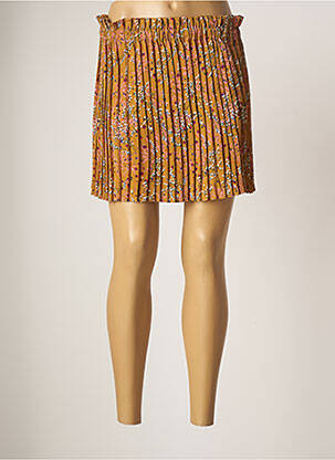 Fustă scurtă maro JUBYLEE femeie