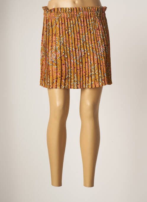 Fustă scurtă maro JUBYLEE femeie