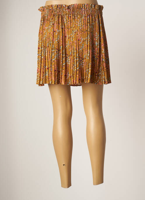 Fustă scurtă maro JUBYLEE femeie