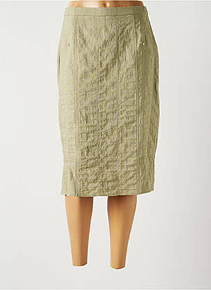 Fustă midi verde GUY DUBOUIS femeie