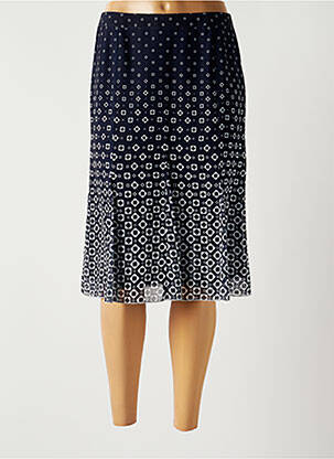 Fustă midi albastru GUY DUBOUIS femeie