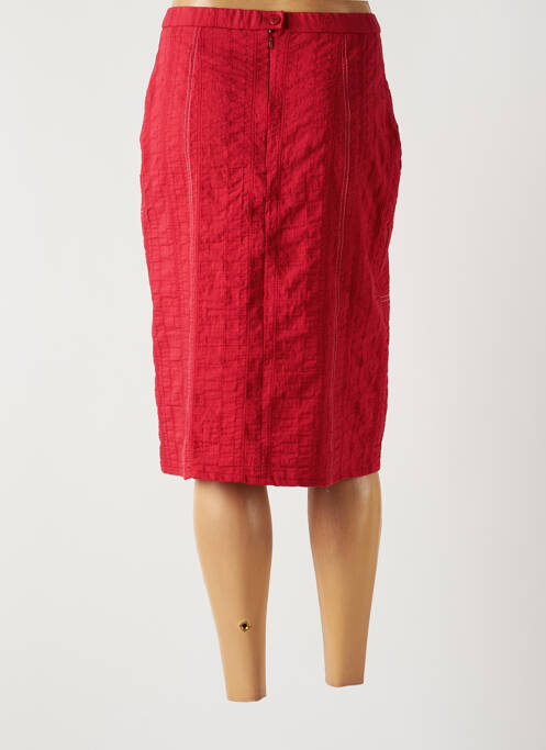 Fustă midi roșu GUY DUBOUIS femeie