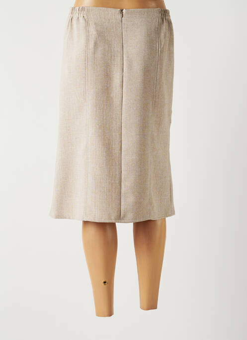 Fustă midi maro GUY DUBOUIS femeie