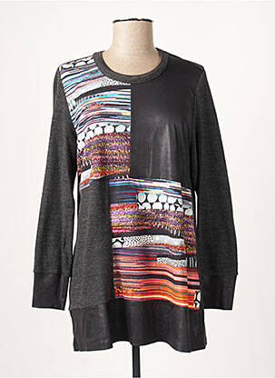 Pulover tunică gri GUY DUBOUIS femeie