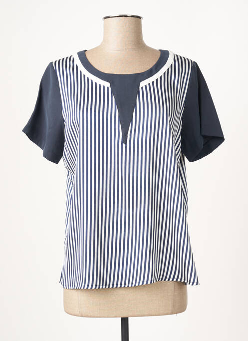 Top albastru GUY DUBOUIS femeie