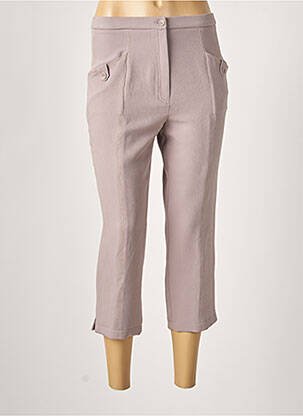 Pantalon trei sferturi gri GUY DUBOUIS femeie