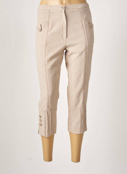 Pantalon trei sferturi bej GUY DUBOUIS femeie