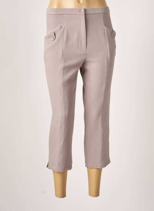 Pantalon trei sferturi gri GUY DUBOUIS femeie