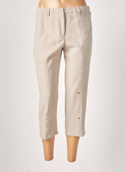 Pantalon trei sferturi bej GUY DUBOUIS femeie