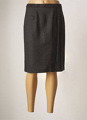 Fustă midi gri GUY DUBOUIS femeie