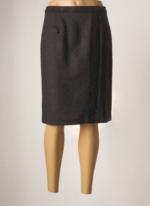 Fustă midi gri GUY DUBOUIS femeie