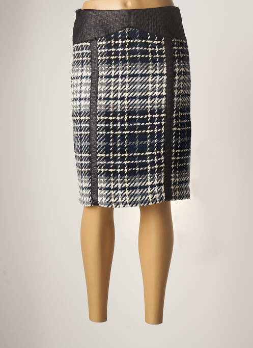 Fustă midi albastru GUY DUBOUIS femeie