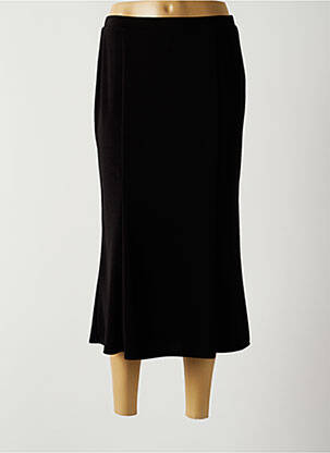 Fustă midi negru GUY DUBOUIS femeie
