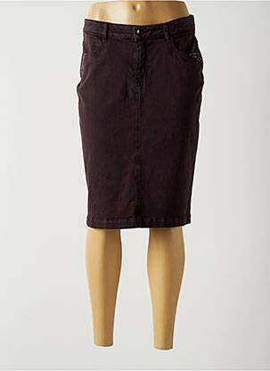 Fustă midi maro GUY DUBOUIS femeie