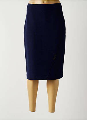 Fustă midi albastru GUY DUBOUIS femeie