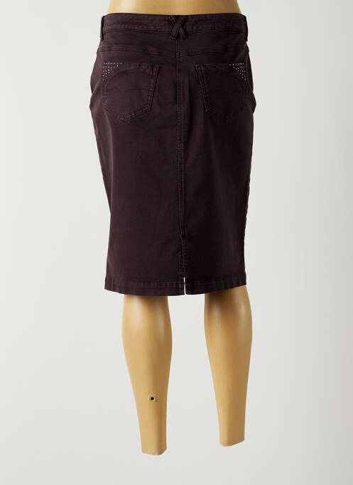 Fustă midi maro GUY DUBOUIS femeie