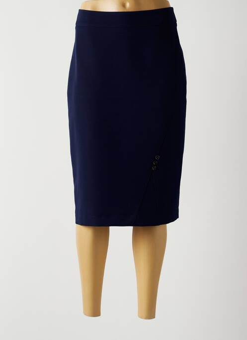 Fustă midi albastru GUY DUBOUIS femeie